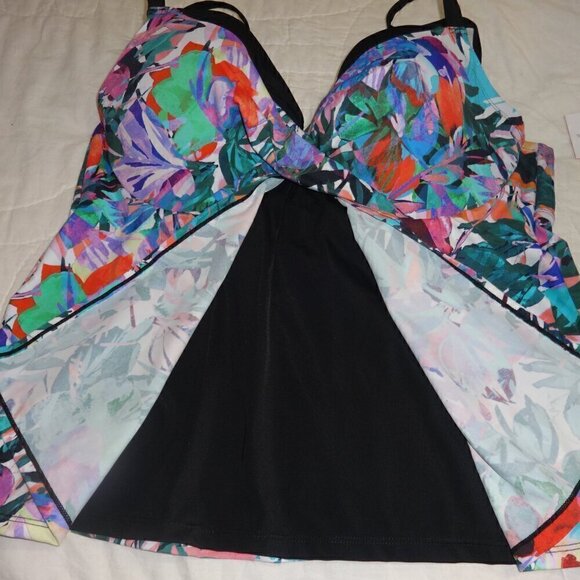 Swimsuits for All size 20 tankini top, NWT, adjustable shoulder & back straps, - Picture 9 of 16
